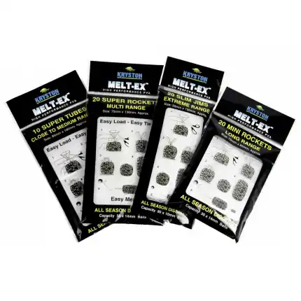 Nově v e-shopu | Kryston PVA produkty - Meltex Mini Rockets PVA sáčky 75x85mm 20ks