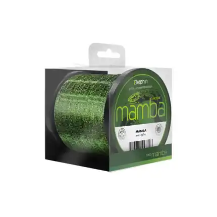 Rychlé dodání - Delphin Vlasec Mamba Carp Kamufláž 0,26mm 5,2kg 600m