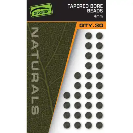 Do košíku - Fox Nárazové Kuličky Naturals Tapered Bore Beads 30 ks