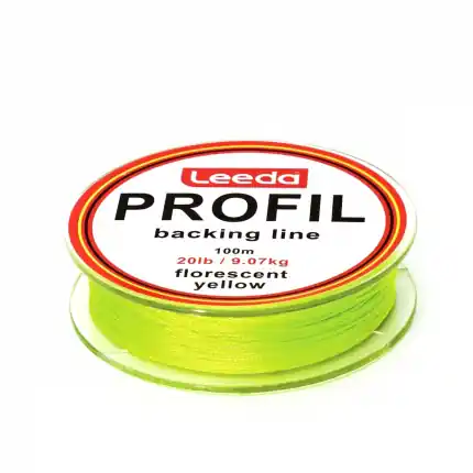 Bezpečný nákup - Leeda Profil Backing Line 20lb, 100m Yellow