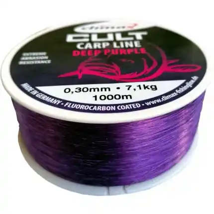 Climax Vlasec Cult Carp line Deep Purple 1000m - Oblíbený u zákazníků