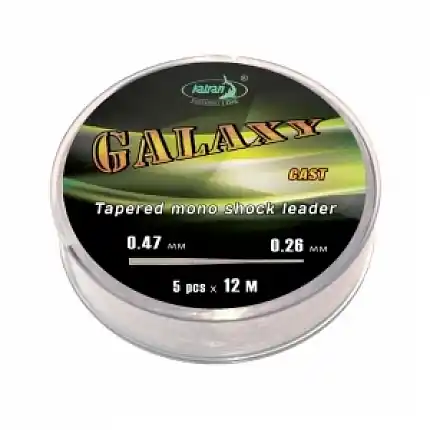 Nabídka - Katran Ujímaný Šokový Vlasec GALAXY CAST 5 x 12 m