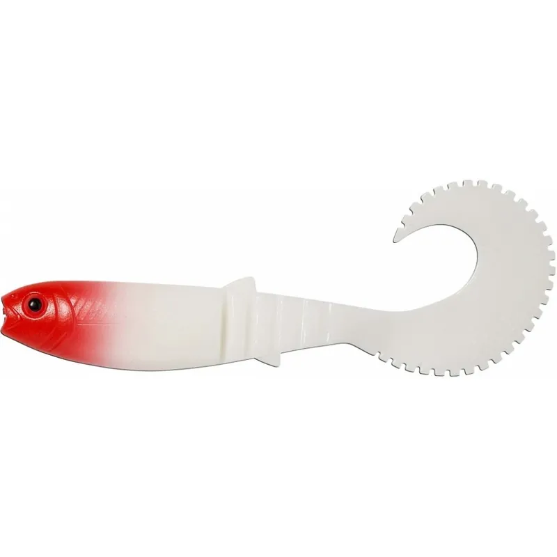 SAVAGE GEAR Gumová nástraha Cannibal Curltail Readhead 10cm 5g - Přímo z továrny