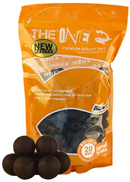 THE ONE Rozpustné boilie Gold 1kg 24mm - K objednání