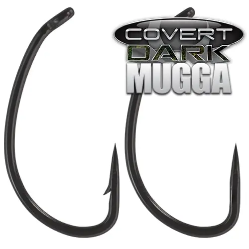 Skladem - GARDNER Háčky Covert Dark Mugga Hook Barbed 8