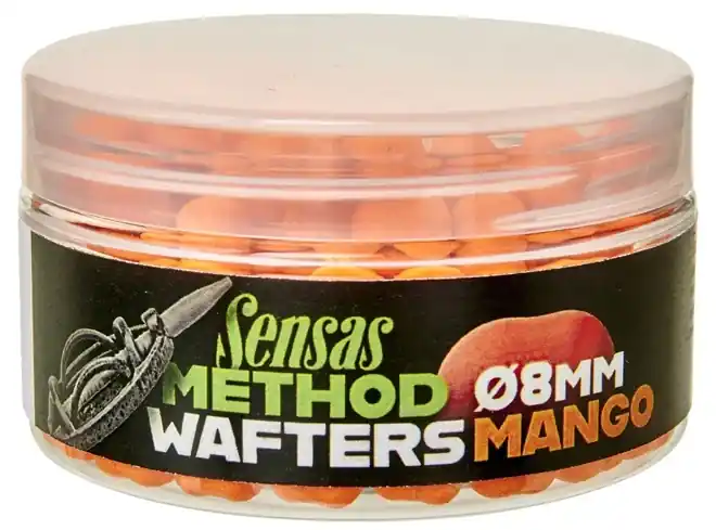 Právě dorazilo - SENSAS Method Wafters Garlic 45g 8mm