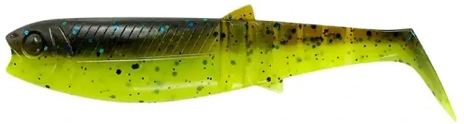 Snížená cena - SAVAGE GEAR Gumová nástraha Cannibal Shad Chartreuse Pumpkin 10cm 9g