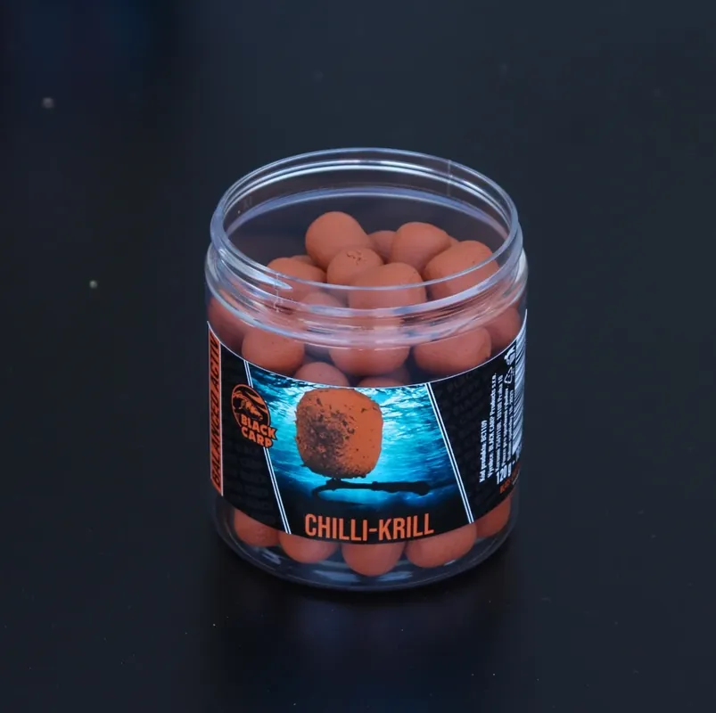 Nově v sortimentu - BLACK CARP Balanced Activ Chilli Krill 120g 18mm