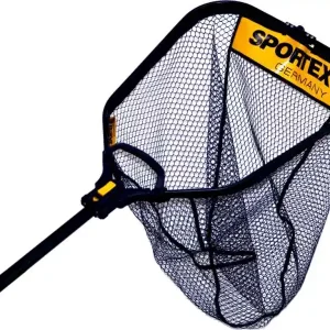 Do košíku - SPORTEX Pogumovaný rybářský podběrák 80x70cm