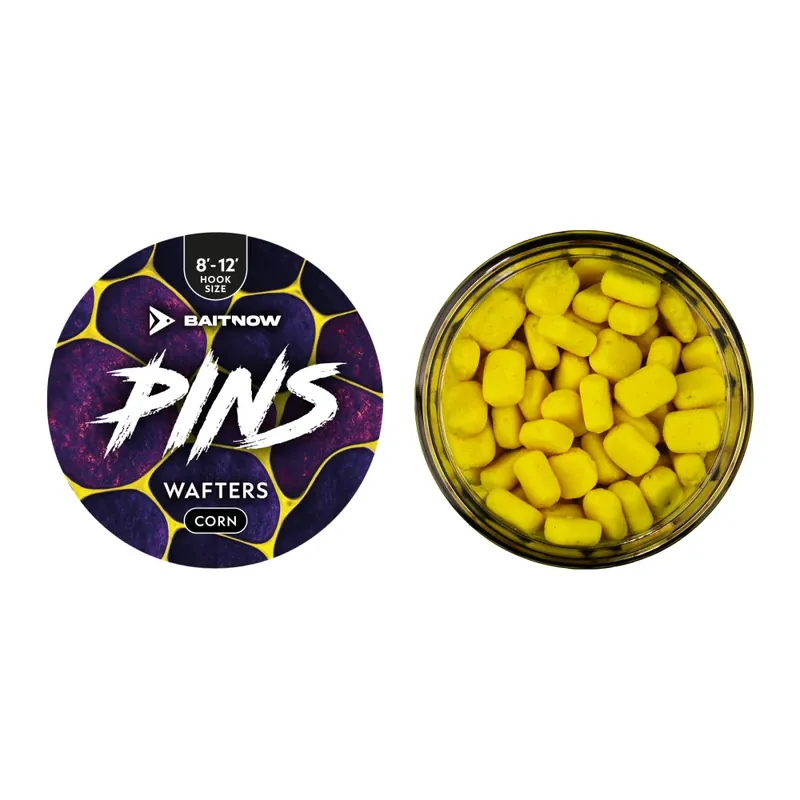 BAITNOW Wafters Method Feeder Pins Corn 8-12mm 12g - Doporučujeme