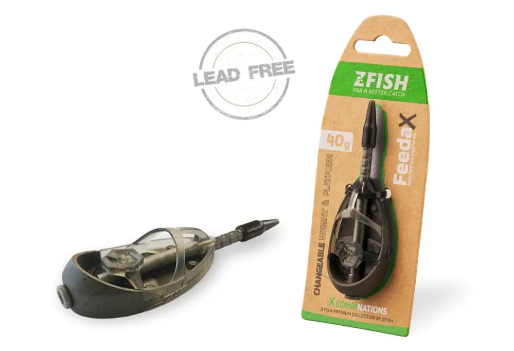 ZFISH Krmítko Method Feeder Feeda X 60g - Ušetřete