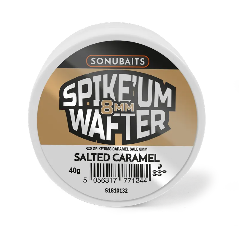 Téměř vyprodáno | SONUBAITS Spike‘um Wafter Salted Caramel 8mm