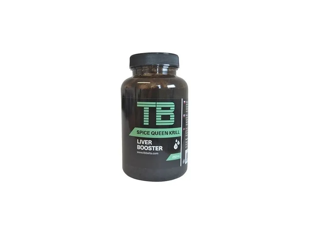 Rychlé doručení | TB BAITS Liver Booster Spice Queen Krill 250ml
