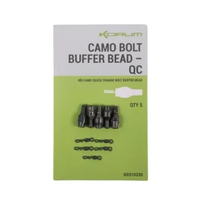 Super nabídka - KORUM Závěsky Camo Bolt Buffer Bead QC