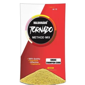 HALDORADO Krmení Tornado Smoke Method Mix 500g Champion Corn - Sleva