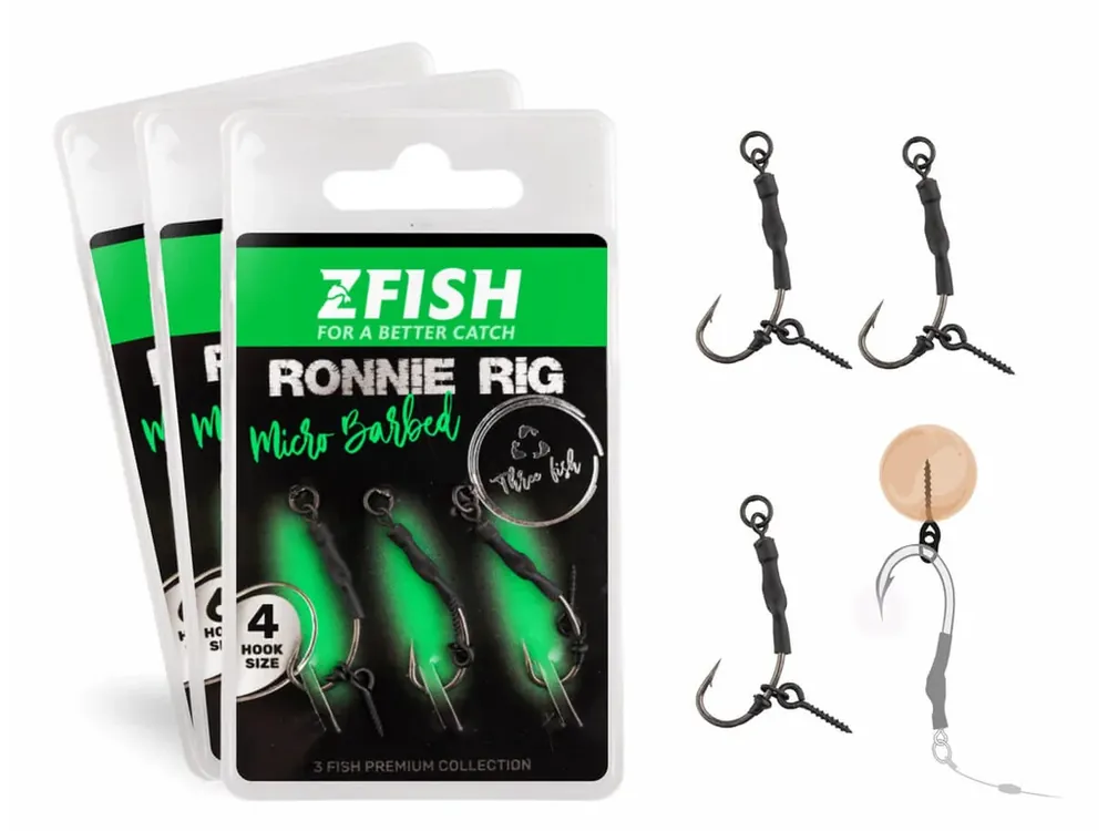Zfish Návazec Ronnie Rig - Doprodej