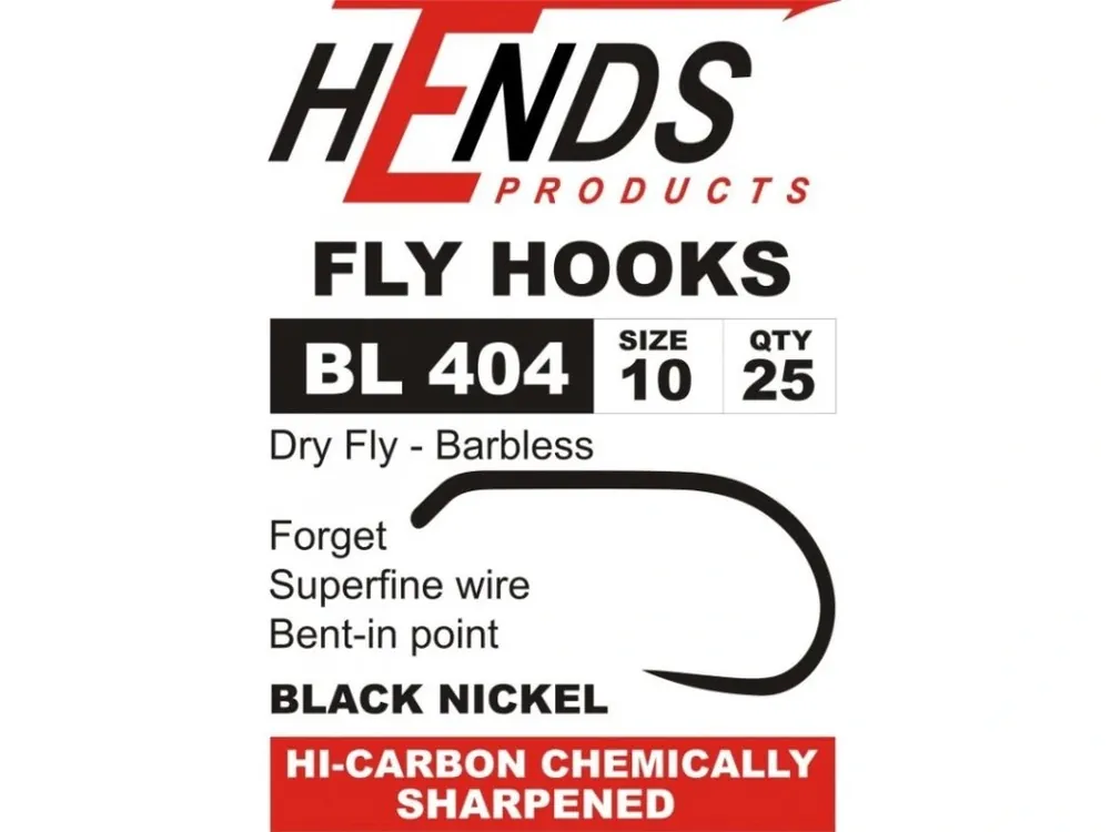 Jen dnes | Hends Háčky Hooks BL 404 Black Nickel