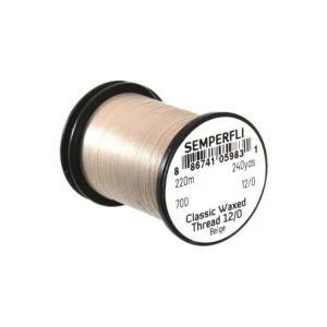 Semperfli Nit Classic Waxed Thread 12/0 Beige - Nabídka