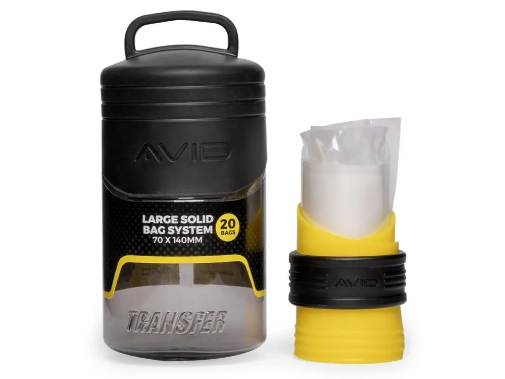 Avid Carp Sada Na Plnění PVA Sáčků Transfer Solid Bag Systém - Outlet