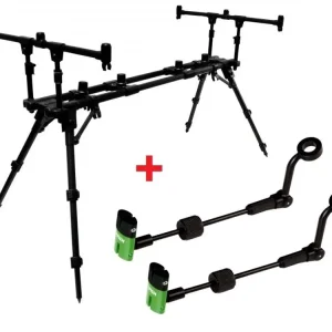 Akční nabídka - Zfish Stojan Rod Pod Construct 3 Rods+2x Indicator ZFX Mini Zdarma!