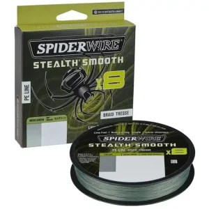 Cenový hit - SpiderWire Stealth Smooth x8 (Moss Green) 150m