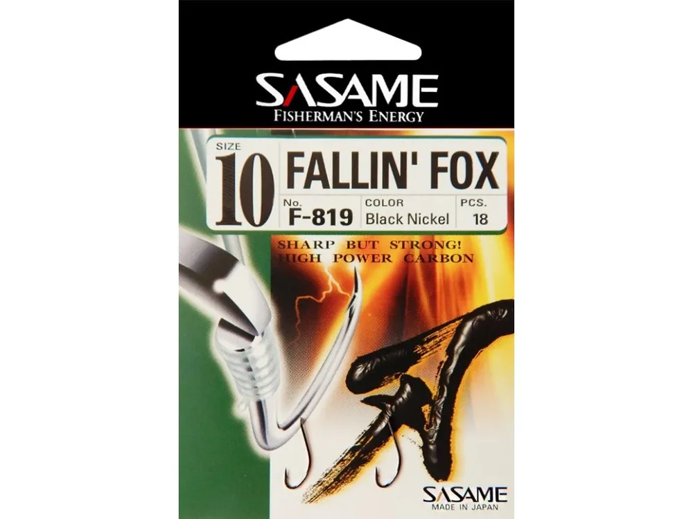 Nově v e-shopu - Sasame Háčky Fallin‘ Fox
