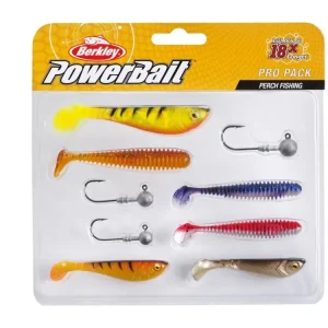 K objednání | Sada gumových nástrah a jigových hlaviček Berkley Pro Pack Perch