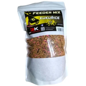 Výborné hodnocení | DK FISHING Feeder mix vlhčený kukuřice 1kg