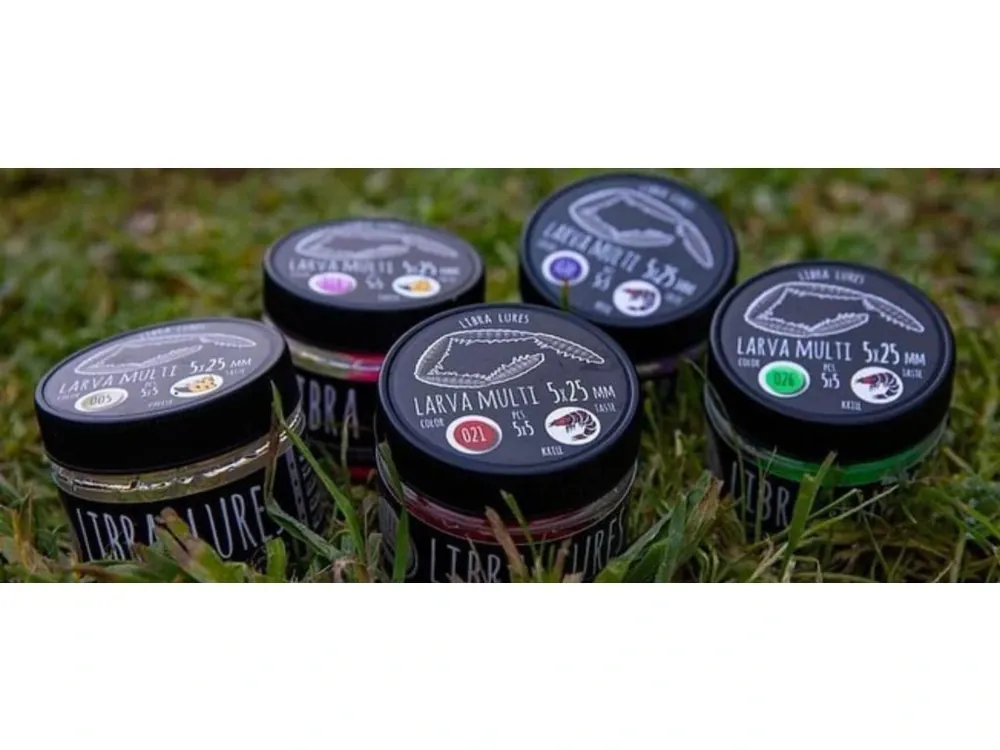 LIBRA LURES Larva Multi 5×25 – Krill - Pospěšte si