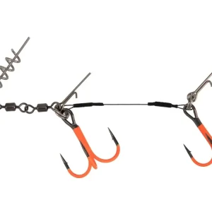 Akce - STINGER - JAWS DOUBLE EVO TITANIUM XL UV S DVOUMA TROJHÁČKAMA- 30 kg - 2/0, 1/0 - 1 ks.