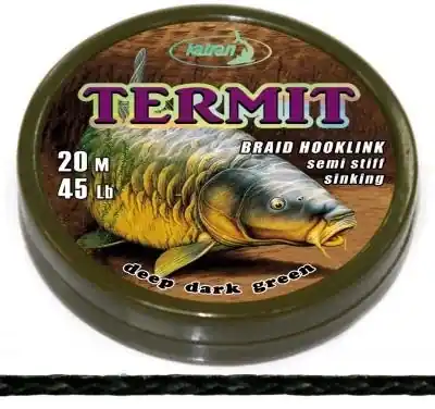 Akční sleva | Katran Měkká návazcová šňůrka Braided hook links TERMIT 35lb 20m