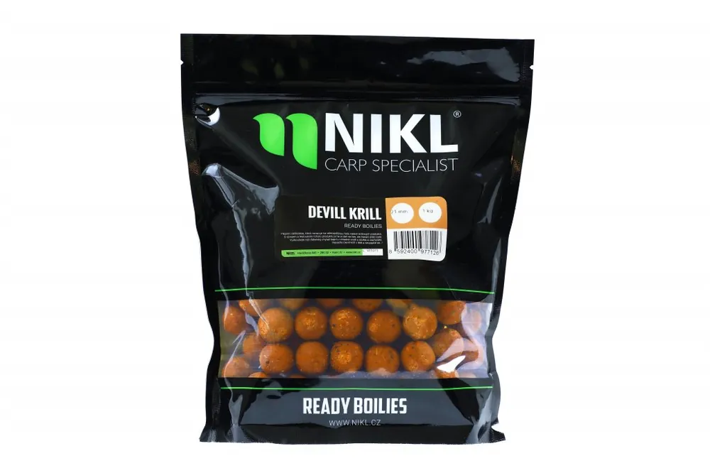 Premium | Karel Nikl Ready boilie Devill Krill 30mm 1kg