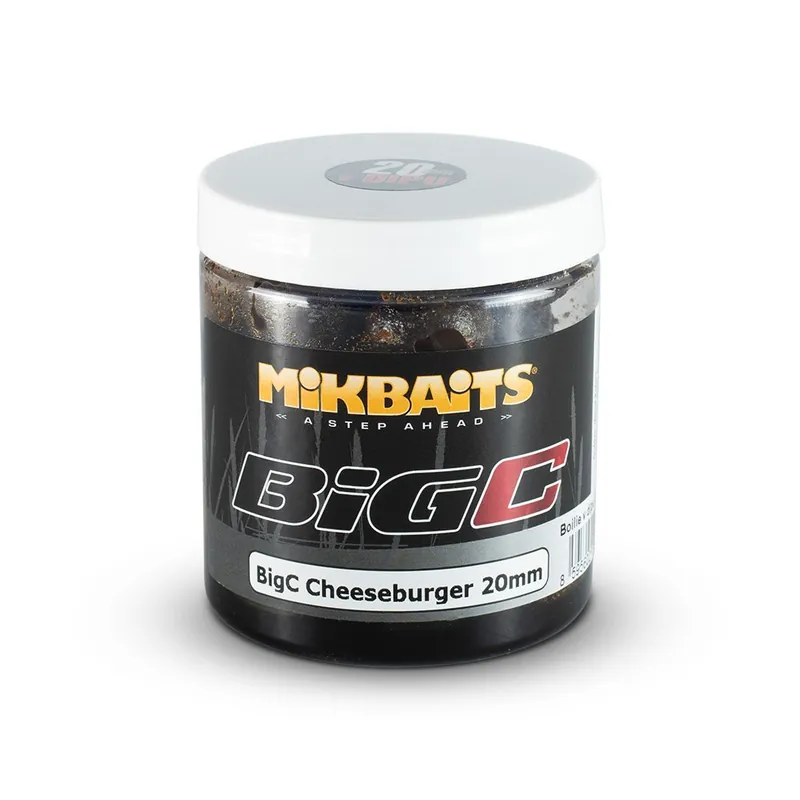 Novinka | Mikbaits BiG Boilie v dipu BigC Cheeseburger 250ml 20mm