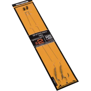 Skvělá nabídka - Pole Position Hotové návazce Snowman Rig 25 lb vel. 8